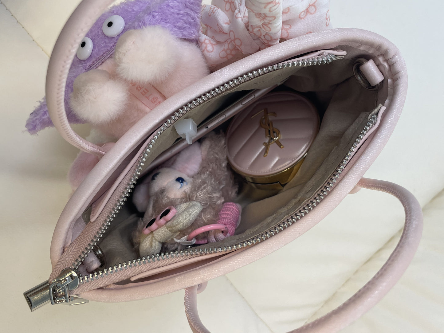 JoJo is super cute! Plush toy deco bag